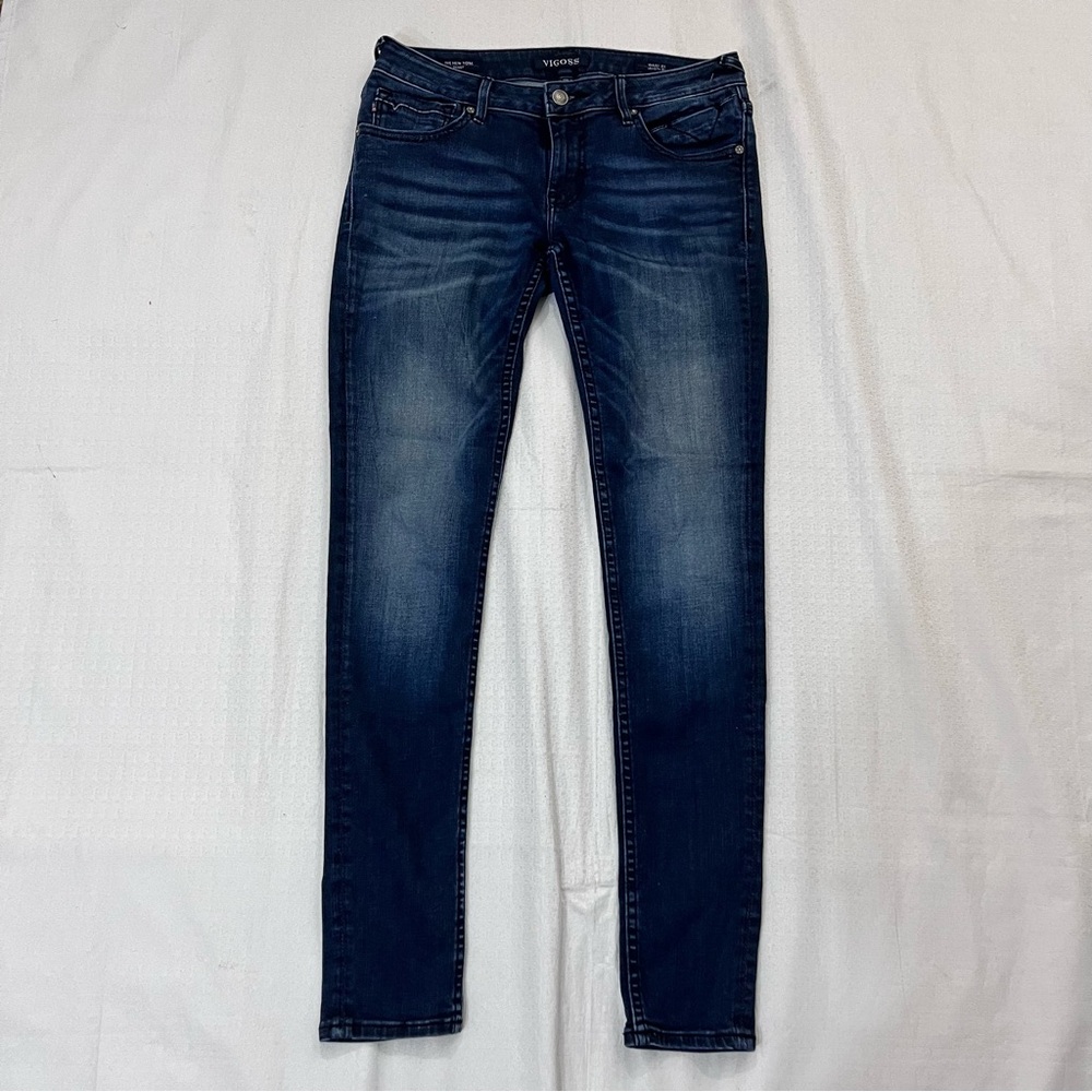 Vigoss ladies dark Denim skinny Jeans size 27/31
